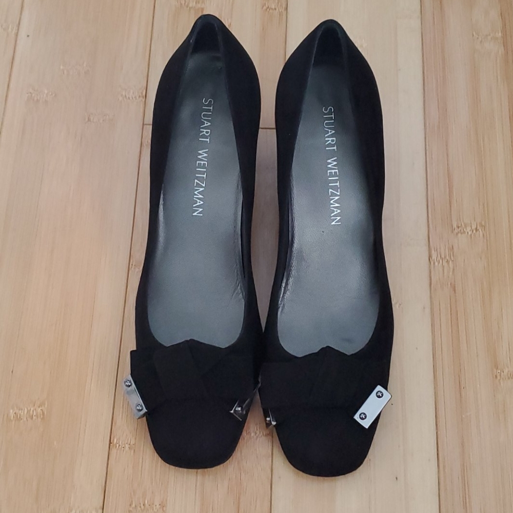 Stuart Weitzman Suede Heel